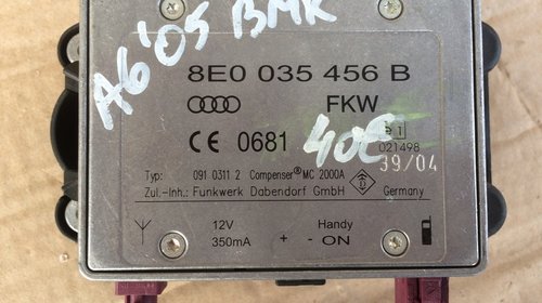 Amplificator semnal Audi A4 A6 cod 8E0035456B