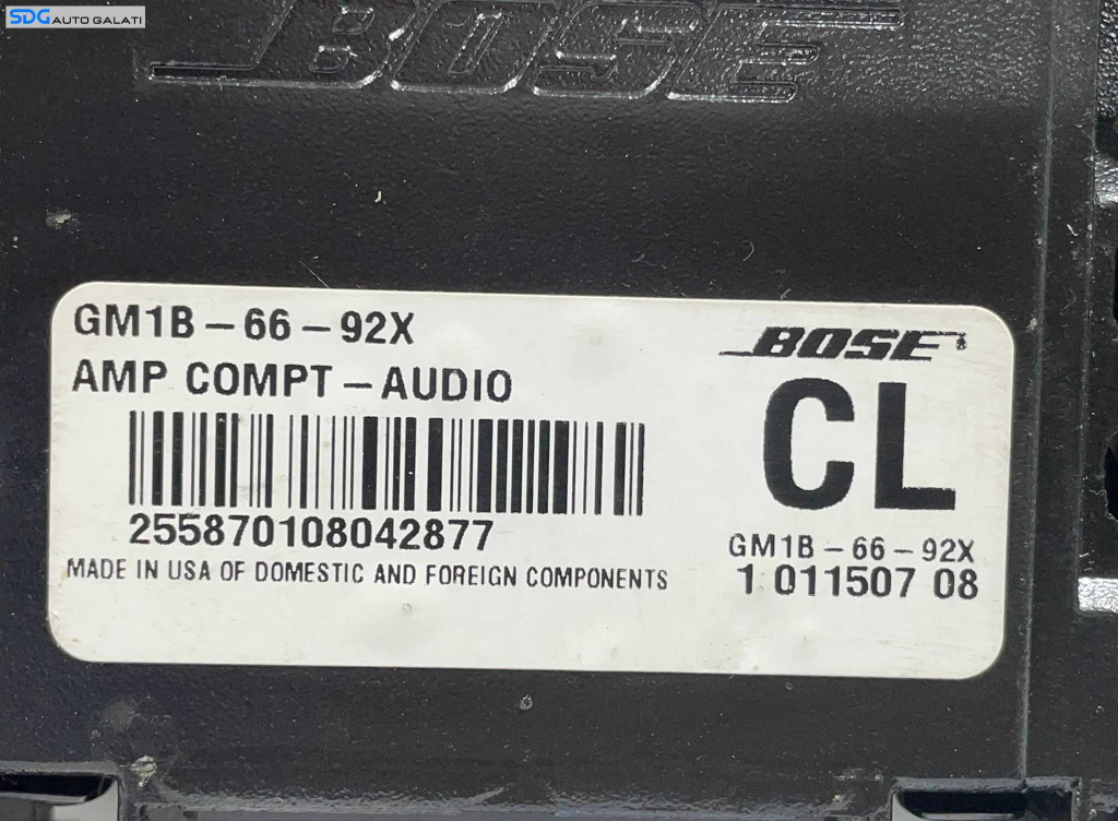 Amplificator Statie Audio Bose Mazda 6 2