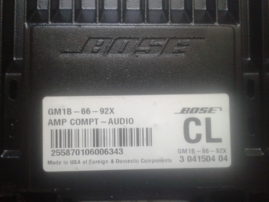 Amplificator statie bose GM1B-66-92X CL,