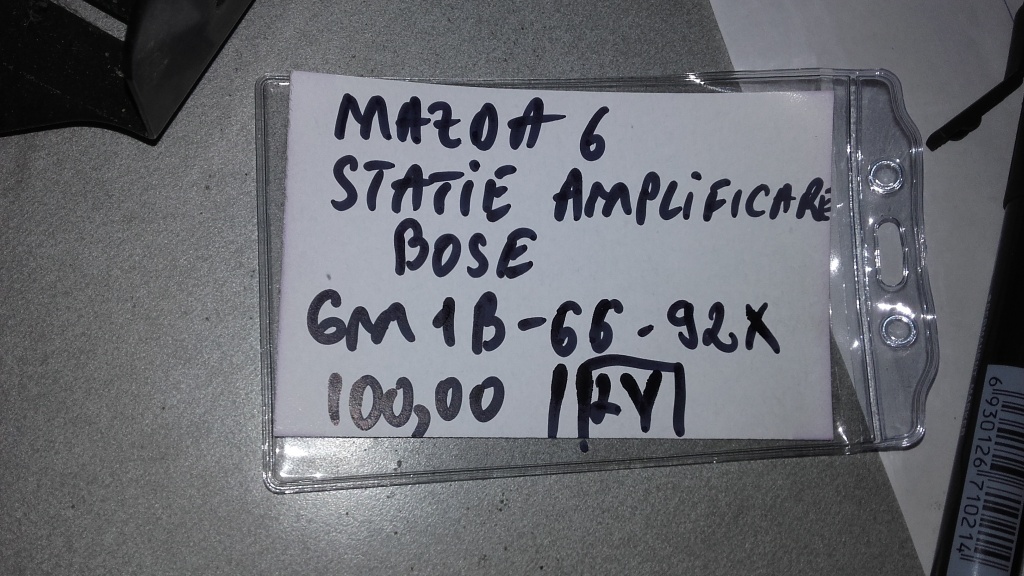 Amplificator statie bose gm1b-66-92x mazda 6