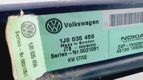 Amplificator sunet 1j0035456 Volkswagen VW Golf 4 [1997 - 2006]