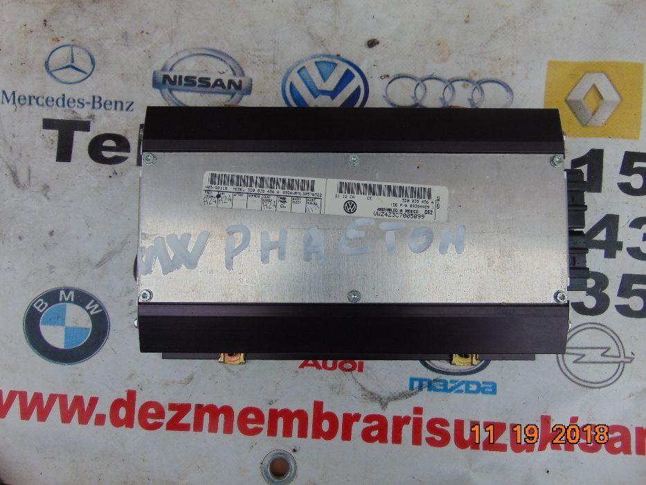 Amplificator sunet VW Phaeton amplificat