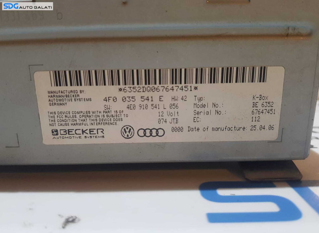 Amplificator Unitate Control Radio Navig