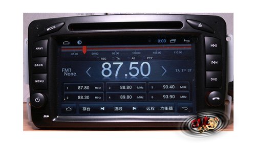 Android Navigatie Dvd Auto Gps Bluetooth Mercedes W203/ Vaneo/ Viano/ Vito/ W168/ CLK C209/ W209