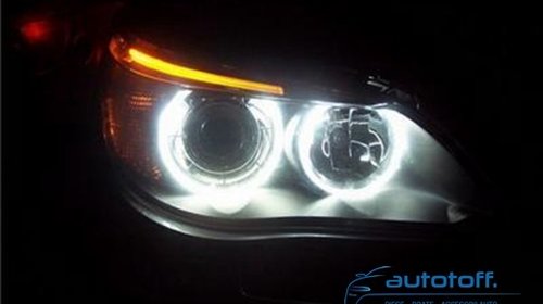 ANGEL EYES BMW E60, E61 seria 5 putere 90watts ! (2003-2007)