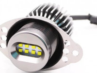 Angel Eyes Bmw Seria 3 E91 2005-2008 Pre-Facelift 40W (8x5W Led Cree) A.E.3043 TCT-4983 SAN36112