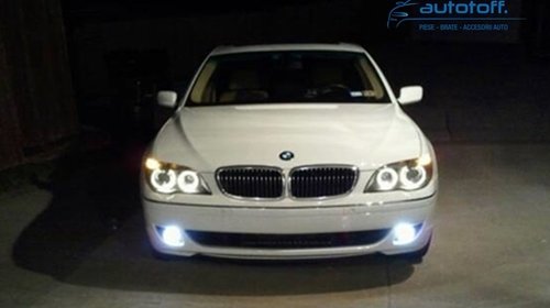 ANGEL EYES BMW SERIA 7 E65, E66 putere 90watts ! SUPER BRIGHT