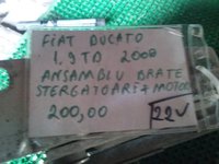 Ansamblu brate stergator +motor Fiat Ducato 1.9 TD, 2000