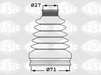 Ansamblu burduf, articulatie planetara AUDI A3 (8L1), SEAT AROSA (6H), SKODA OCTAVIA (1U2) - SASIC 1906032