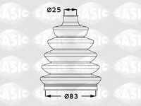 Ansamblu burduf, articulatie planetara OPEL ZAFIRA A (F75_) - SASIC 1906015