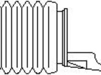 Ansamblu burduf, directie Citroen CHANSON (S0, S1), PEUGEOT 106 Mk II (1) - TOPRAN 721 143