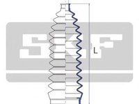 Ansamblu burduf, directie MERCEDES-BENZ VITO bus (638), MERCEDES-BENZ VITO caroserie (638), MERCEDES-BENZ V-CLASS (638/2) - SKF VKJP 2038