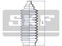 Ansamblu burduf, directie MITSUBISHI SPACE RUNNER (N1_W, N2_W) (1991 - 1999) SKF VKJP 2029