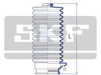 Ansamblu burduf directie VKJP 2013 SKF pentru Vw Golf Vw Rabbit Vw Carat Vw Corsar Vw Passat Vw Quantum Vw Santana Vw Corrado Vw Jetta Vw Vento