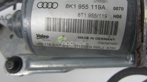 Ansamblu stergatoare original Audi A4 S4 8K cod: 8K1955119A