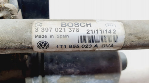 Ansamblu stergator cu motoras 3397021378 1t1955023a Volkswagen VW Touran [2th facelift] [2010 - 2015]