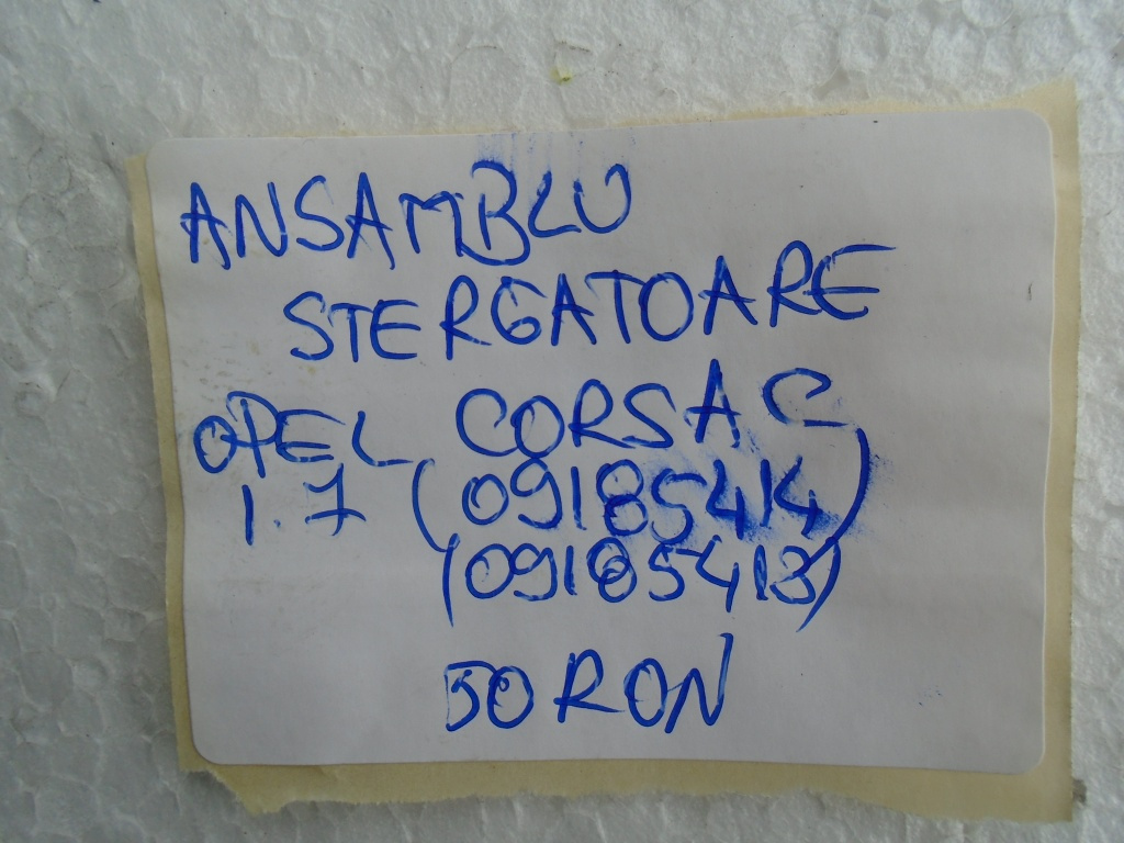 Ansamblu stergator opel corsa c 1.7cdti 