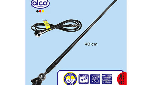 ANTENA AUTO EXTERIOR UNIVERSALA LUNGIME 40CM 