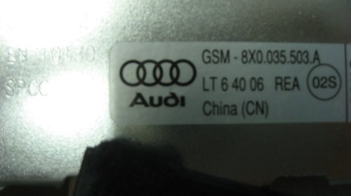 Antena Gps GSM Audi A1 8X Originala cod OE 8X1035503A