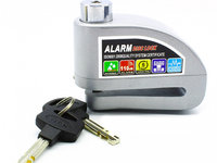 Antifurt moto cu alarma 110dB, blocator disc. COD: FS8305