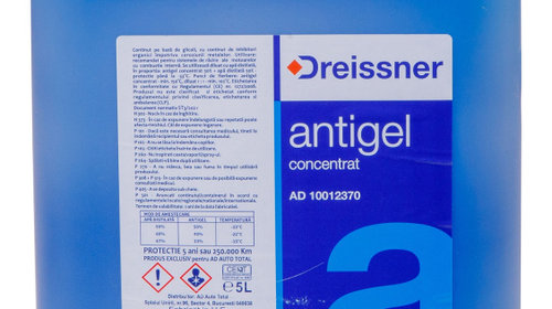 Antigel Concentrat Dreissner Albastru G11 5L 