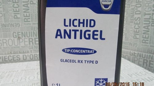 Antigel Dacia Glaceol RX Tip D Original 1 lit