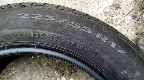 Anvelope 4SEZOANE PIRELLI 225/55/17 2017 6MM 150LEI BUC.300 AMBELE