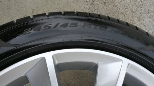 Anvelope Cauciucuri vara 245/45R18 Pirelli PZero DOT 2018 profil 7,2 mm