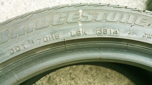 Anvelope de vara bridgestone turanta 225/45/17 dot 38,2014