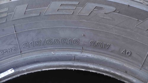 Anvelope Vara 16 inch Bridgestone Dueler HP Sport 215/65 R16