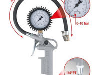 Aparat de verificat/incarcat presiune aer roti KS TOOLS 515.1960