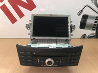 Aparat radio cd navigatie mercedes c207 cod a2129063001 display mare cod a2129010500 a2129028400 a2129005000