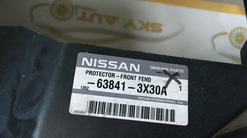 Aparatoare noroi stanga fata Nissan Navara/Pathfinder cod 63841-3X30A