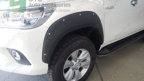 APARATORI ARIPA/OVERFENDER TOYOTA HILUX REVO 2016-2020 [4X4 DESIGN] [V3]