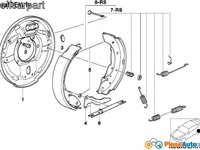 Aparatori (protectii,talere) spate bmw cod 34211159116 originale