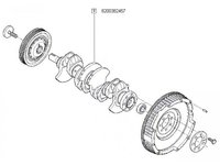 ARBORE COTIT Logan/Sandero/DUSTER 1.5 RENAULT 8200382457 <br>