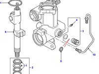 Arbore reparatie caseta directie Land Rover Defender (poz.6) LAND ROVER AM RTC4398