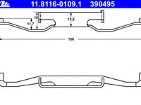 Arc etrier frana 11 8116-0109 1 ATE pentru Bmw Seria 3 Bmw Z3 Bmw Z4