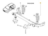 ARC SPATE DUSTER 4X2 RENAULT 550201283R <br>