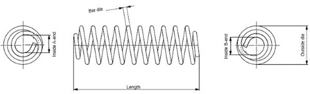 Arc spiral VW PASSAT Variant 3B6 MONROE SP0068
