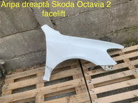 Aripă dreapta față Skoda Octavia 2 facelift
