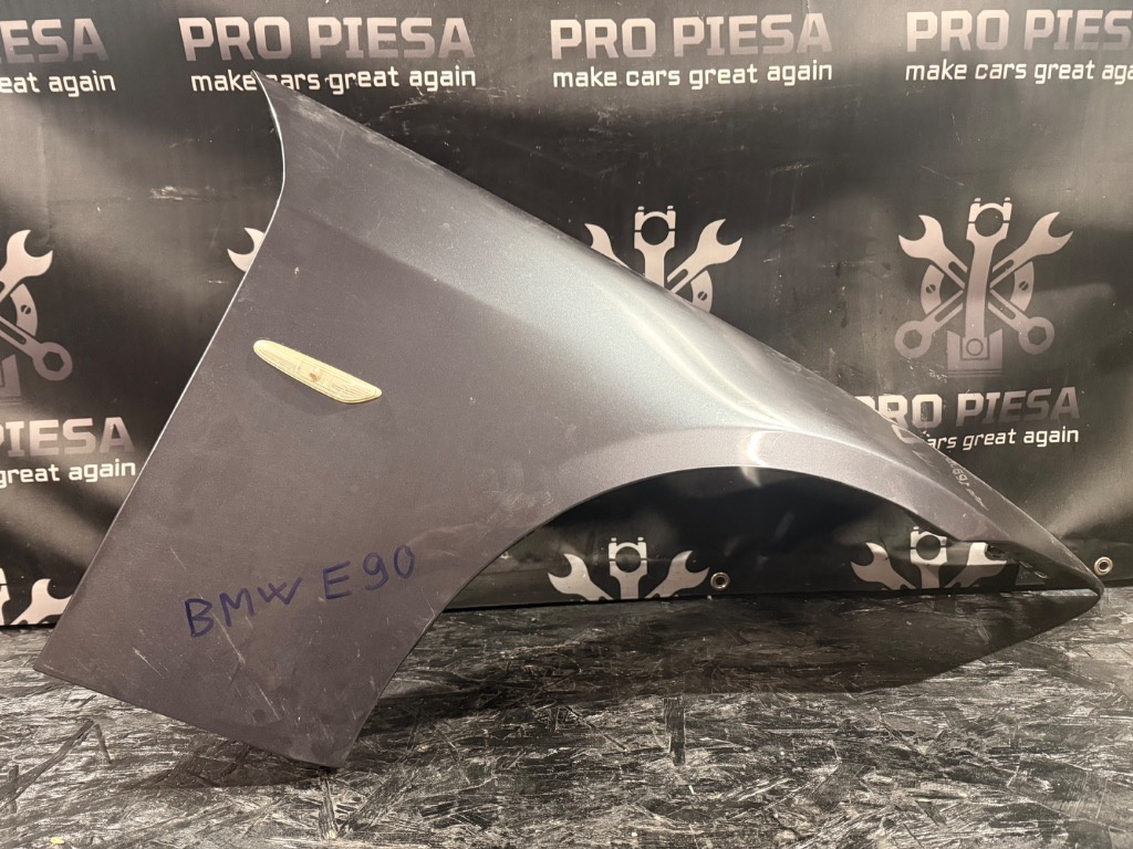 Aripa dreapta fata BMW E90 E91 E92 Space Grey A52 - Cod 41 35 7 135 690 - imagine 1