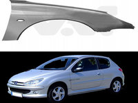ARIPA FATA Dreapta Cu Semnalizare Aftermarket NOU Peugeot 206 1 (facelift) 2002 2003 2004 2005 2006 2007 2008 2009 4028656B 30-071-371