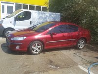 Aripa fata peugeot 407 visiniu