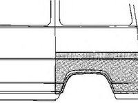 Aripa spate FIAT DUCATO bus 230 VAN WEZEL 1747146