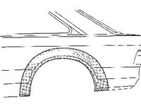 Aripa spate FORD ESCORT VII GAL AAL ABL VAN WEZEL 1854147