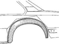 Aripa spate OPEL VECTRA B combi 31 VAN WEZEL 3766345