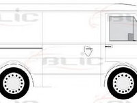 Aripa VW LT Mk II platou / sasiu (2DC, 2DF, 2DG, 2DL, 2DM) (1996 - 2006) BLIC 6504-03-9560226P