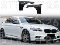 Aripi Laterale Fata Compatibil Cu BMW Seria 5 F10 F11 Sedan Touring (2010-2017) M5 Design