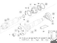 Articulatie cardan E 60 xd BMW OE 26117525812